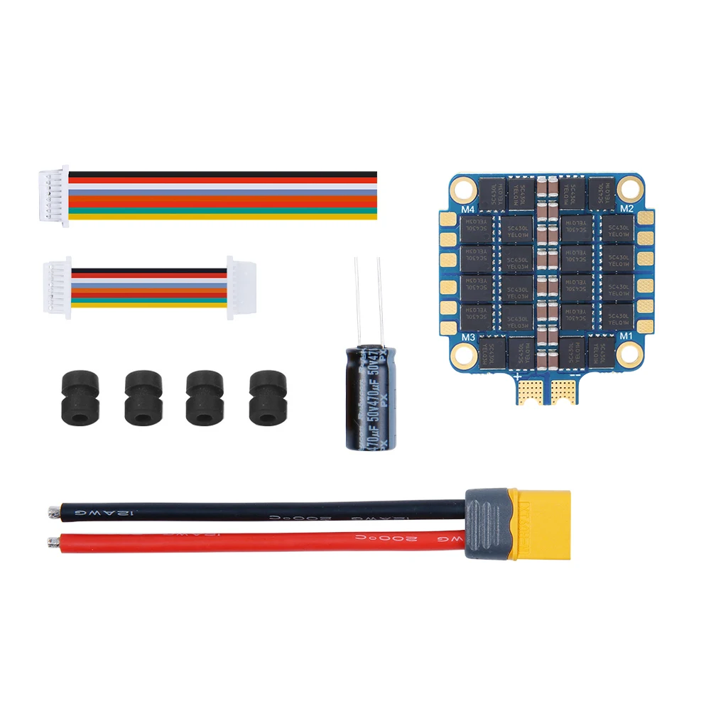 iFlight SucceX 50A  2-6S BLHeli_32 4-in-1 ESC with telemetry support DShot DShot150/300/600/MultiShot/OneShot for FPV drone