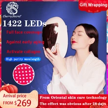 

Women's Household Multifunctional Photon Rejuvenation Beauty Instrument Wrinkle Removing And Anti-Aging 1422 Led RF Masks