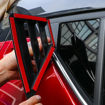 

Matte Black Louver Vent Cover For Toyota C-HR 2016-2019 Exterior Durable