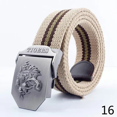 Deepeel, 1 шт., 3,8X110 см, металлическая Автоматическая пряжка, Холщовый ремень, мужские тканые тканевые ремни, дизайнерские ремни для мужчин, повседневные, дикие, YB226