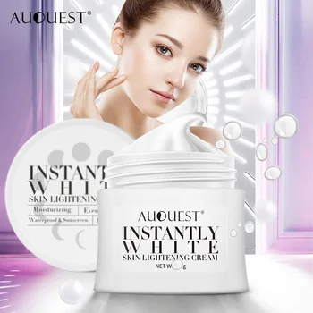 

Skin Care Instant Whitening Cream Waterproof Skin Brightening Day Cream Long-lasting Moisturizing Fade Dark Spot Lightening Dark