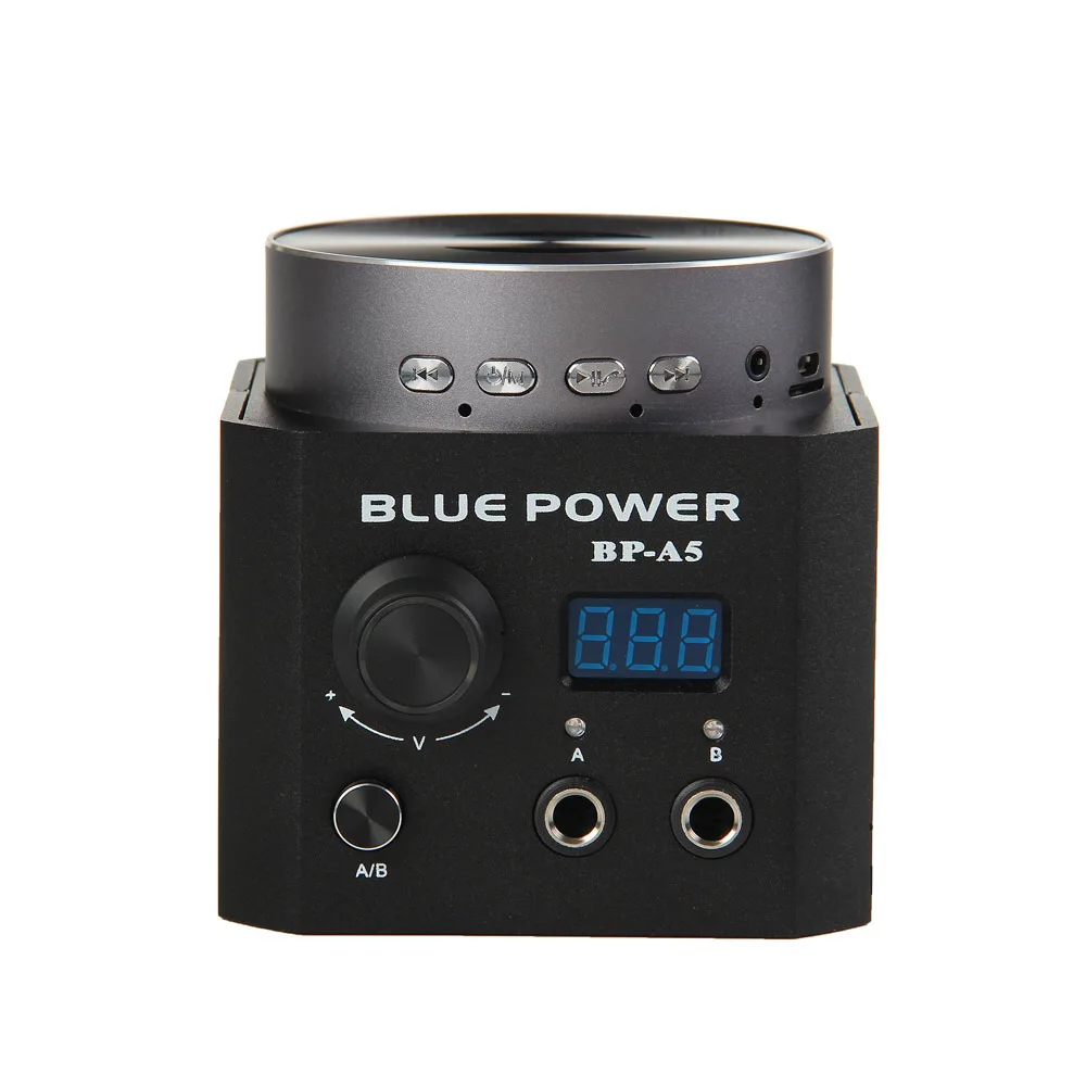 Многофункциональный синий блок питания для татуировки 3A питание с Bluetooth