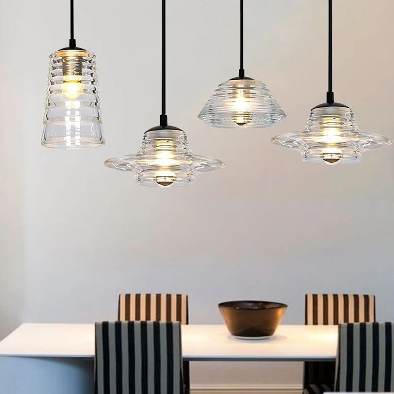 

Glass Chandelier Lights Modern Glass Vintage lighting Denmark Ceiling Nordic Lamp Loft Decor Lamparas de Techo Colgante Moderna