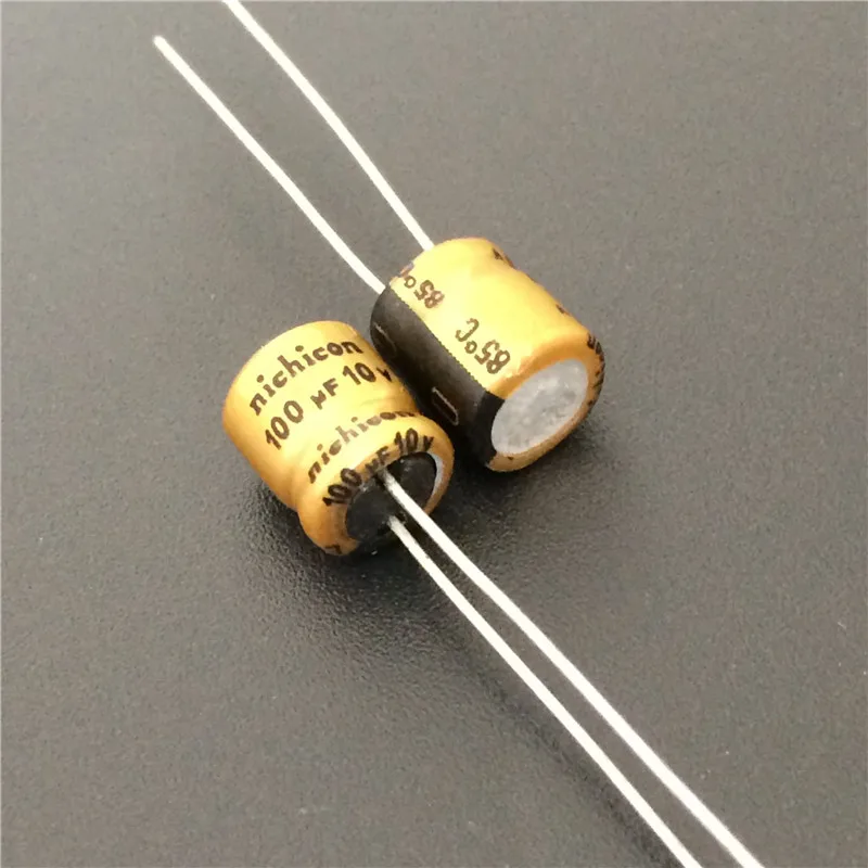 10 шт. 100 мкФ 10В NICHICON SW серия 6 3x7 мм 10V100uF аудио алюминиевый электролитический