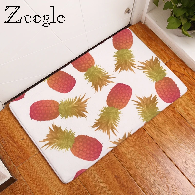 Zeegle Fruit Pattern Doormat Area Floor Mats Bath Rug Entrance