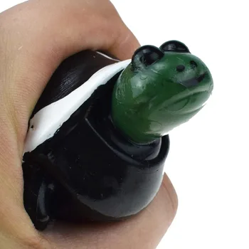 

Novelty Halloween Funny Little Turtle Toys Funny Squeeze Vent Telescopic Head Tortoise Prank Turtle Model Decompression Toy