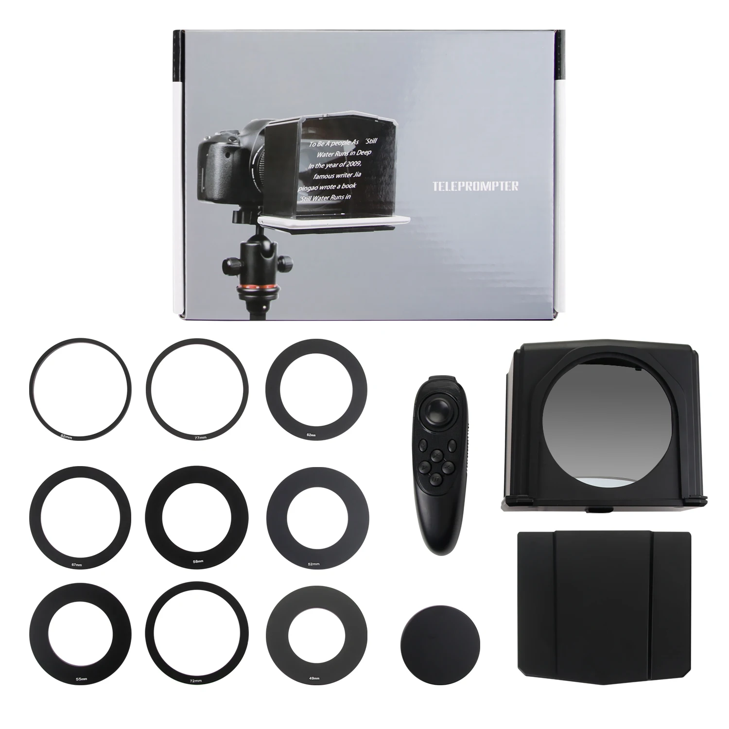 Телесуфлер для Xiaomi iPhone Samsung Huawei телефон Sony Canon Nikon DSLR камера видео интервью
