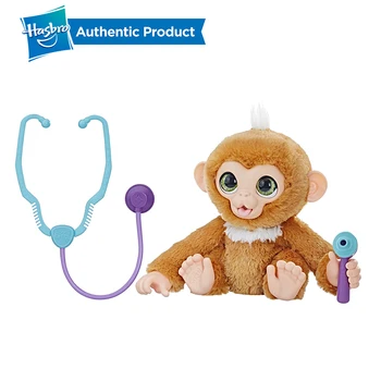 

Hasbro Furreal Check-up Zandi Sweet Little Monkey Plush Stuffed Toy Can Make A Sound Child Birthday Christmas Present