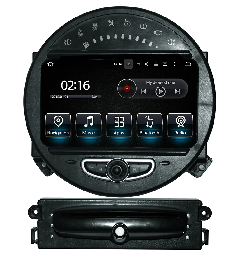 Top 7" android 7.1 for BMW MINI COOPER R56 car dvd player,GPS navigation,Bluetooth,radio,canbus,touch screen,Russian,English 8