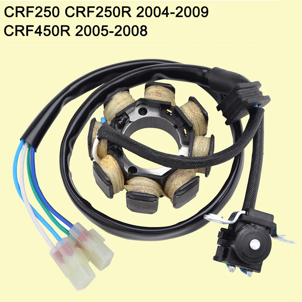 Катушка статора для Honda CRF250 CRF250R 2004 2009 CRF450R 2005 2008 CRF 250 R 450R / 31120 KRN 670 MEN 730 731|Зажигание