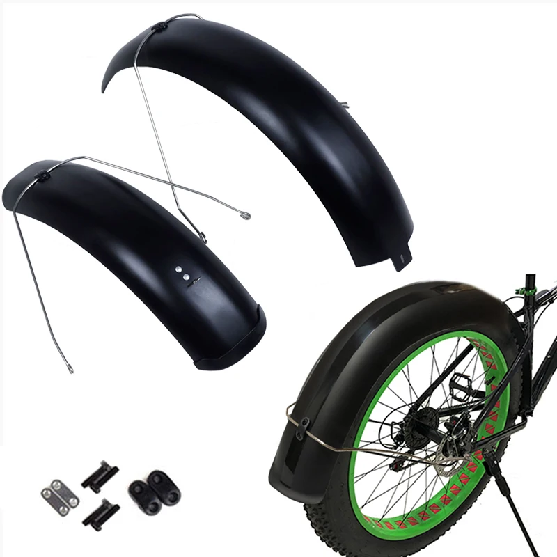 Bicycle Fender Snow Bike Flap Full Coverage Wings 20 Inch 5.0 Fat Bikes Accessories Fenders Full