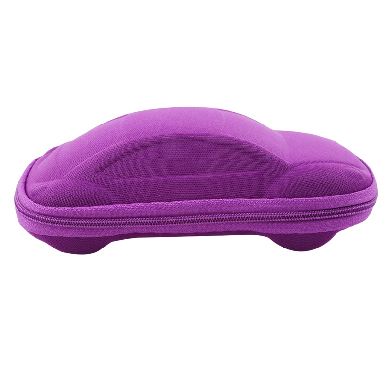 purple Новая мода горячая распродажа высокое качество дети малыш мода портативный легкий автомобиль формы очки Чехол Коробка - Цвет: purple