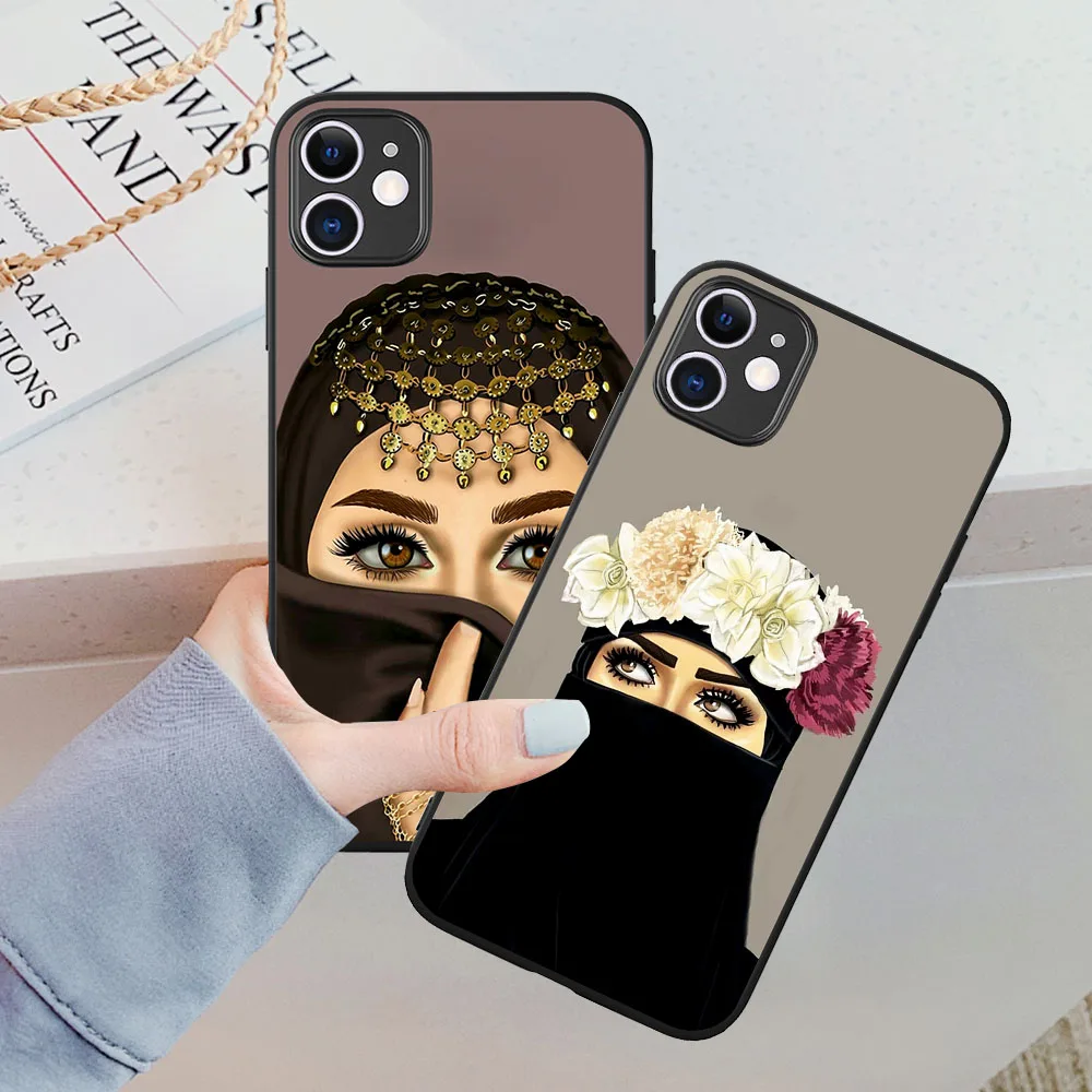 Чехол для телефона iPhone 8 7 6 6S Plus XR 10 11 Pro max X XS Max 5 5S SE Мусульманский Исламский хиджаб
