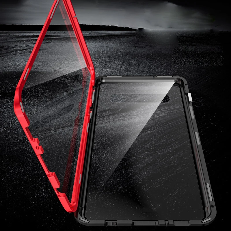 Для samsung Galaxy S10 Plus чехол роскошный Магнитный передний задний закаленное стекло прозрачный защитный чехол на S10e 5G чехол