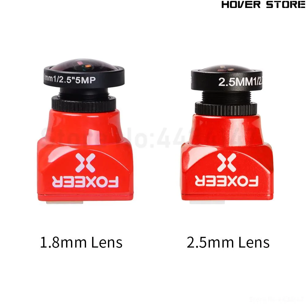 Высококачественный Foxeer Arrow Mini/standard/Micro Pro PAL FPV камера 1,8/2,1 мм с OSD черный/синий/красный для FPV RC Дрон