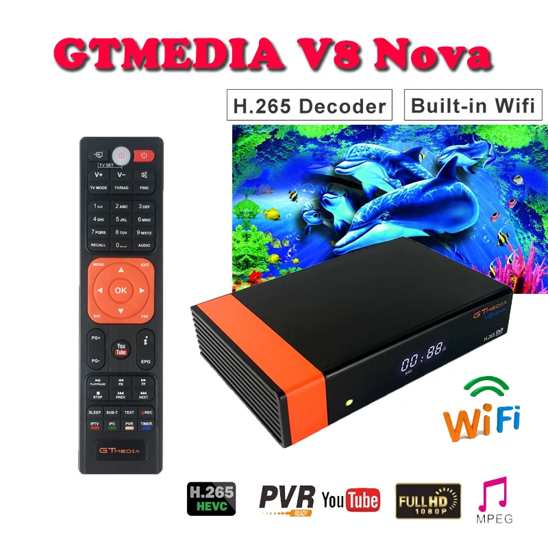 

Best Stable GTMedia V8 Nova DVB-S2 freesat satellite receiver for 1 year europe cccam cline satellite television support youtube