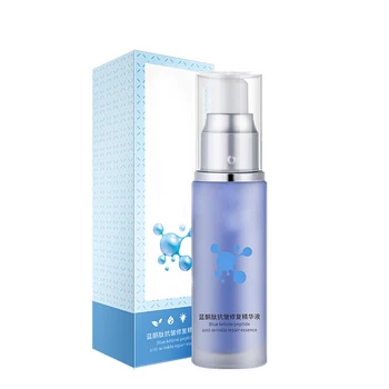 

Blue Copper Peptide Anti-Wrinkle Essence Fading Fine Lines Spots Moisturizing Firming Repair Brighten Facial Essence ZGO