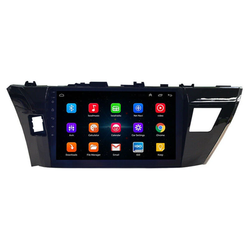 10 1 дюймов 2 Din Android 8 автомобильный Радио gps wifi плеер для Toyota Corolla 2014