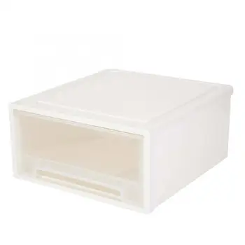 

Large Plastic Drawer Storage Box Home Sundries Socks Magazine Makeup Organizer Container Plastic Storage Organizer