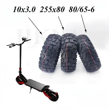

10x3.0 Tubeless Tyre 80/65-6 And 255x80 Inner Outer Tire Off-road Tire for Electric Scooter Speedual Grace Zero 10X Kugoo M4