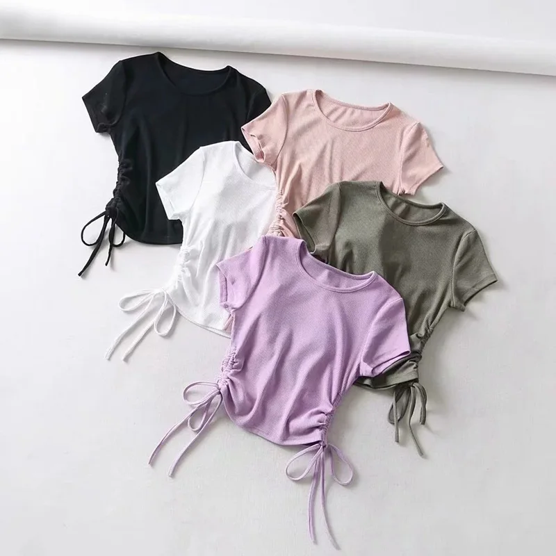 トップス theredthread S tie shirt cropped Reese Tie-Waist Shirt | Fifteen Twenty Clothing