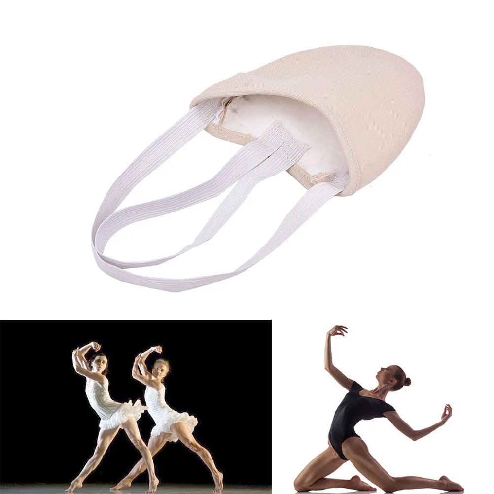 Half Length Rhythmic Gymnastic Shoes Roupa Ginastica Child Adult Gymnastics Skin Sole Shoes Dancing Dance Pads Insoles