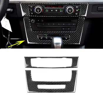 

Carbon Fiber Air Condition CD Panel Trim For BMW 3 Series E90 E92 E93 2005-2012 Car Styling Decoration Accessories