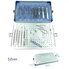 21pcs/Set Ophthalmic Cataract Eye Micro Surgery Surgical Instruments with case box