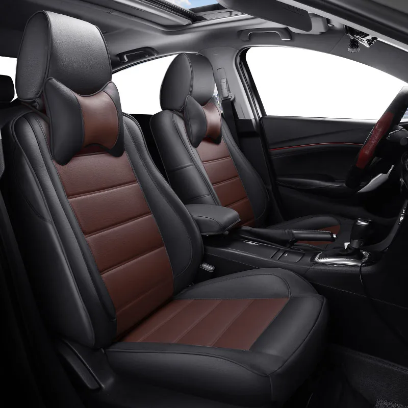 Кожаный чехол на автомобильное сиденье для bmw x3 e83 f25 g30 x5 e70 x6 e71 z4 e85 f45 f34 f11 f10 f15 x4