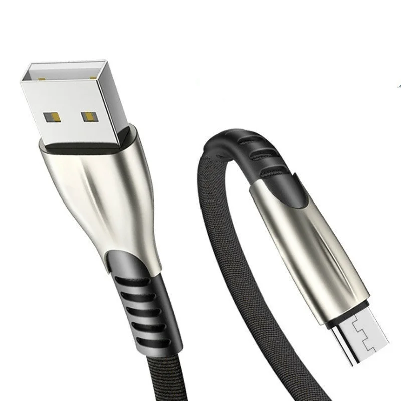 USB кабель для iPhone 7, 8, 6, 6s S plus, X, XS, MAX, XR, SAMSUNG, XIAOMI, кабель для быстрой зарядки, кабель для синхронизации, шнур для зарядки мобильного телефона - Цвет: Черный