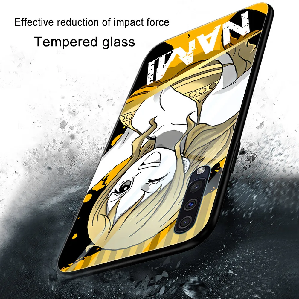 Цельный чехол для Samsung A50 A70 A20 A40 A51 A71 A20E S10 S20 S9 S8 S7 Edge Ultra Puls Note 10 9 8 Plus из закаленного