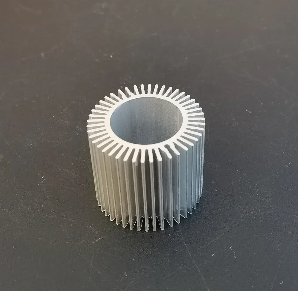 32X27MM LED Heatsink Aluminum Base Radiator For 1W 3W 5W High Power LED Cooler Sunflower UFO Round PCB Radiator Lamp DIY