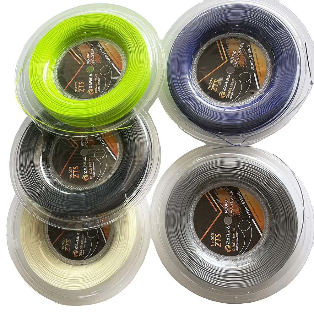 Description Picture 5 of item1 Reel ZARSIA New Tennis racket Strings Power Rough Polyester tennis string tennis racket strings 16/1.30 mm