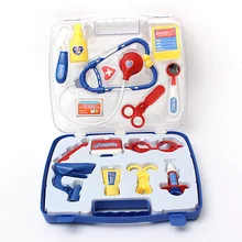 13 шт. детский набор игрушек для ролевых игр, портативный рюкзак, медицинский набор, Детские Обучающие ролевые игры, классические игрушки, подарки на день рождения