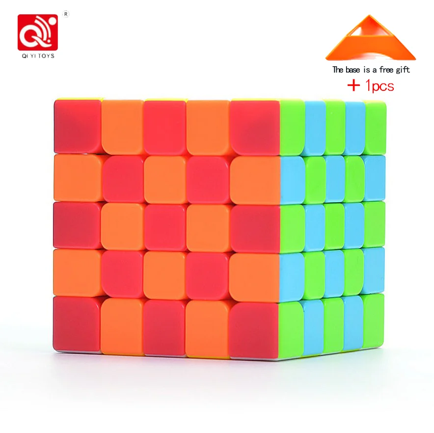 Droxma QiYi Qi Zheng S 5x5 волшебный куб головоломка скоростной куб игрушки волшебный куб без наклеек 5x5x5 головоломка