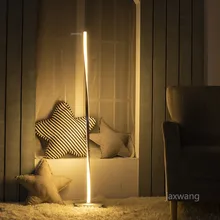 Современные Три цвета Затемнения СВЕТОДИОДНЫЙ торшер Гостиная украсить светодиодный напольный светильник Освещение в помещении торшер Пол блеск лампы