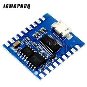 

MP3 Player Module Voice Module 4MB Voice Playback IO Trigger Serial Port Control USB Download FLash DY-SV17F