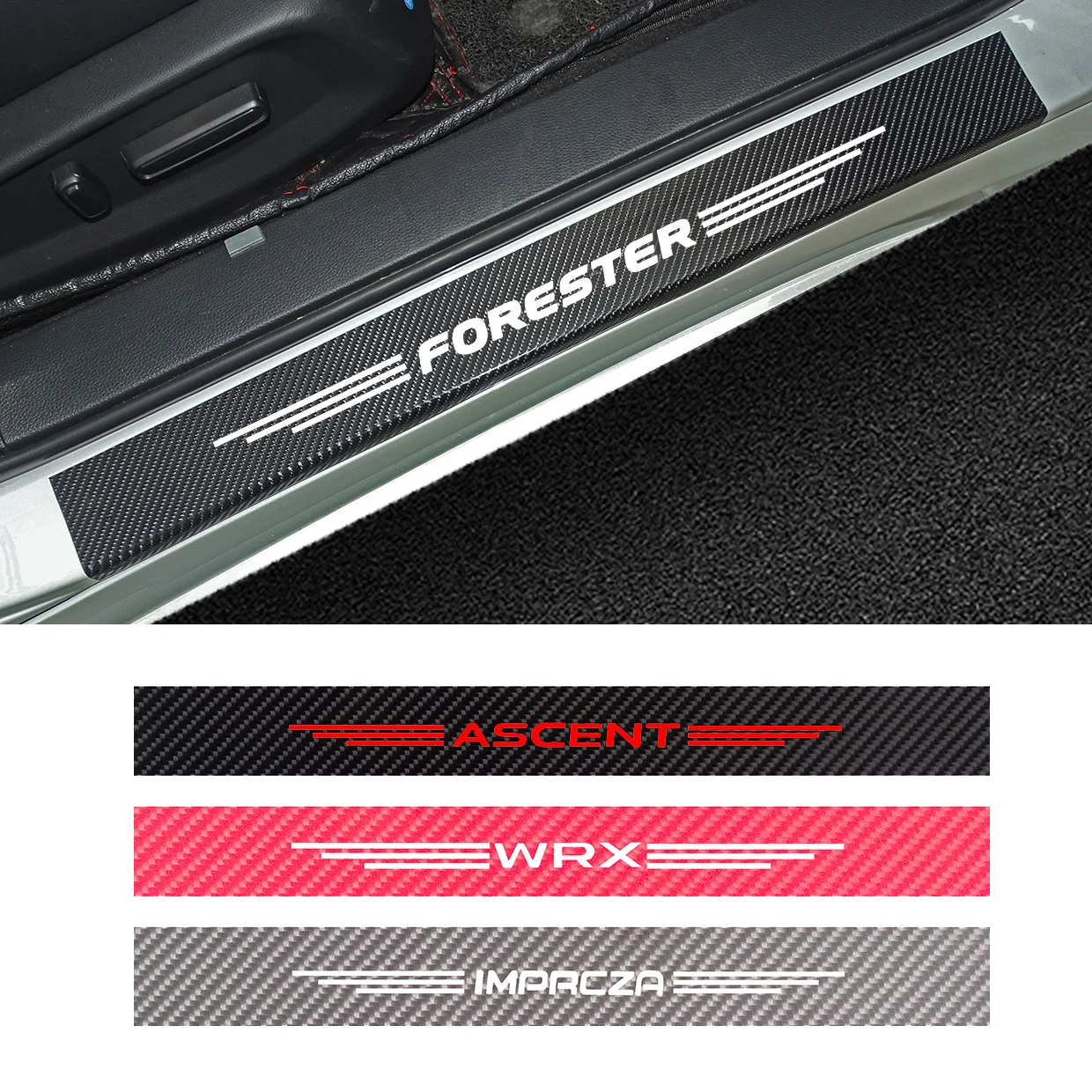 Автомобильная дверь из углеродного волокна для Subaru Forester Impreza XV Ascent Legacy BRZ Outback WRX |
