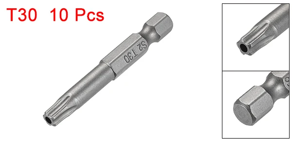 H1or4inchx50xTS30 10 Uxcell отвертка бит шестнадцатеричный хвостовик 50/65 мм Длина Phillips Магнитная отвертка S2 для Электрические пневматические сверла и т. д. форт - Цвет: H1or4inchx50xTS30 10