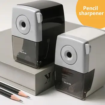 

Pencil Sharpener Study School Supplies Children Stationery Desktop Plastic Hand-Cranked Durable Convenient Pencil Cutter Gift
