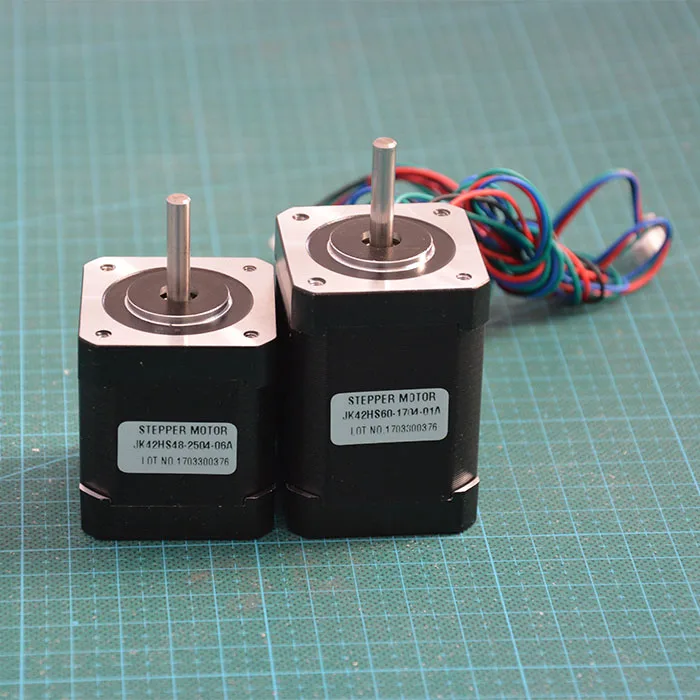 42 Stepper Motor 60MM High 1.7A 0.6N.M 5mm Round Shaft NEMA17-60