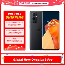 DHL Free Global Firmware Oneplus 9 Pro 5G Mobile Phone 6.7"120Hz LTPO AMOLED Hasselblad Mode Snapdragon 888 Octa Core 65W Charge