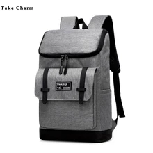 Business Men's Insertable Rod Travel Backpack Large Capacity Fashion laptop bag Lightweight Simple Sports Backpack