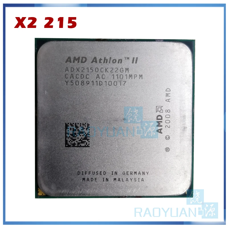 Processor CPU ADX215OCK22GQ Original AMD Athlon II X2 215 2.7 GHz Dual-Core