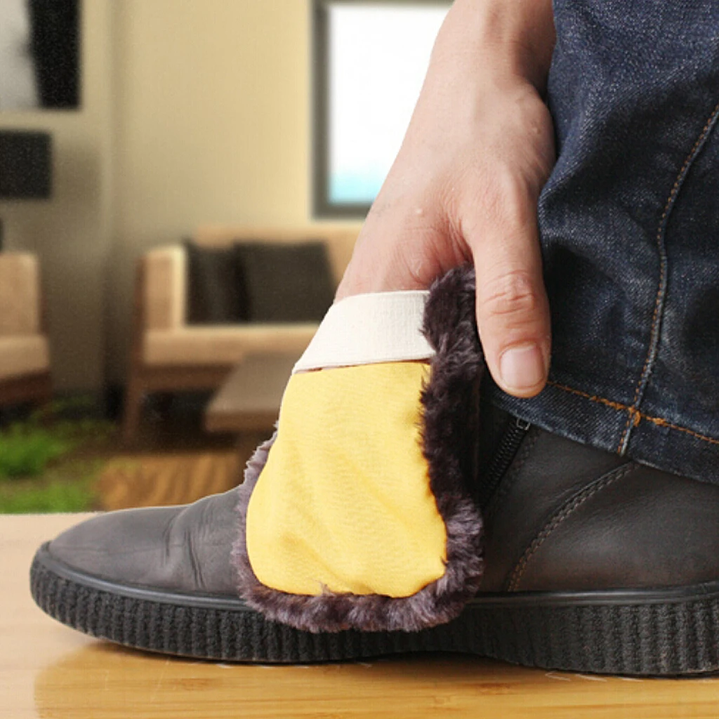 Soften Woolen Clean Preserve Shoes Polishing Polish Pad Shoe Polisher Shining 
