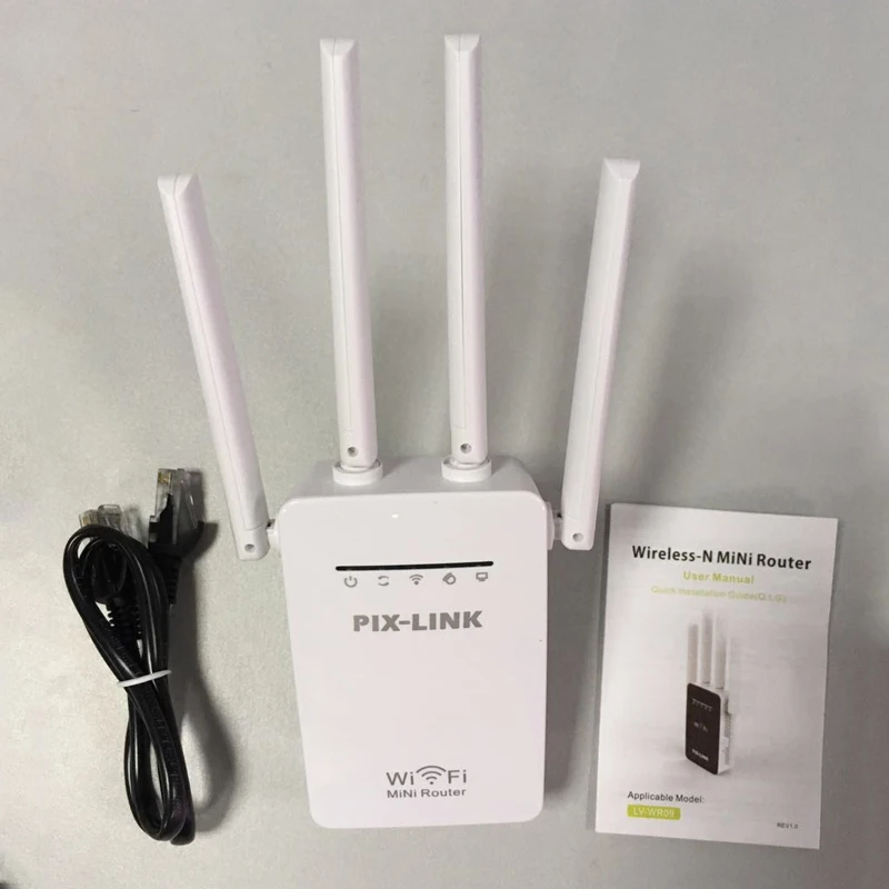 усилитель wifi ретранслятор 2 4 ГГц 300 Мбит/с x RJ45 с высоким коэффициентом усиления