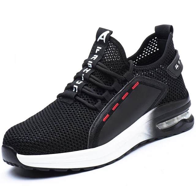 Men Work Safety Shoes Anti-puncture Working Sneakers Male Indestructible Work Shoes Men Boots Lightweight Men Shoes Safety Boots 01 Safety Shoes
