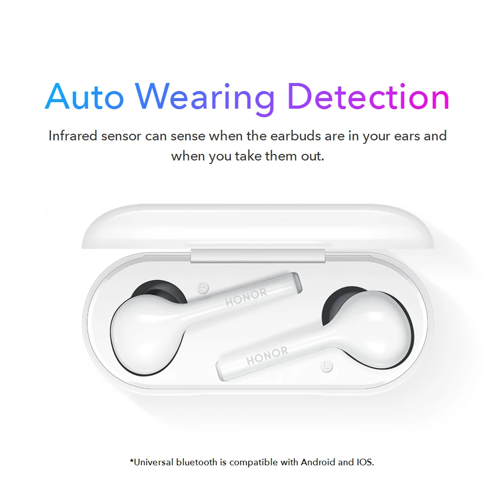 Беспроводные наушники Huawei Honor Flypods Lite TWS с басами Bluetooth 4 2 микрофоном