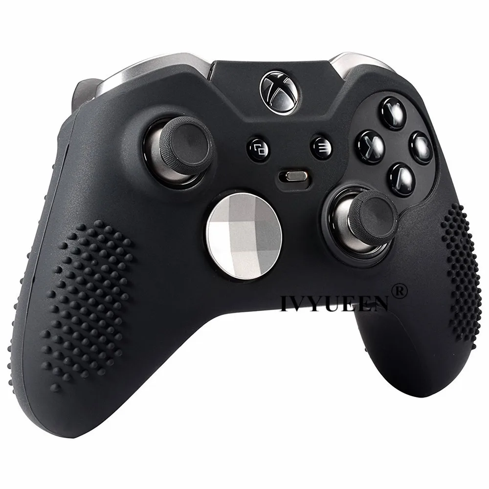 IVYUEEN для microsoft Xbox one Elite контроллер Мягкий силиконовый чехол+ 2 x палочки для большого пальца ручки управления защитная кожа