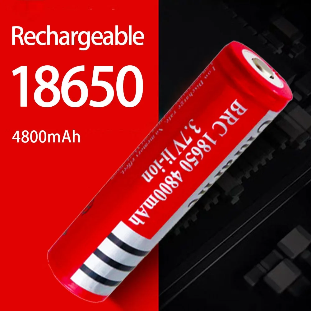 18650 Battery rechargeable lithium battery 4800mAh 3.7V Li ion battery